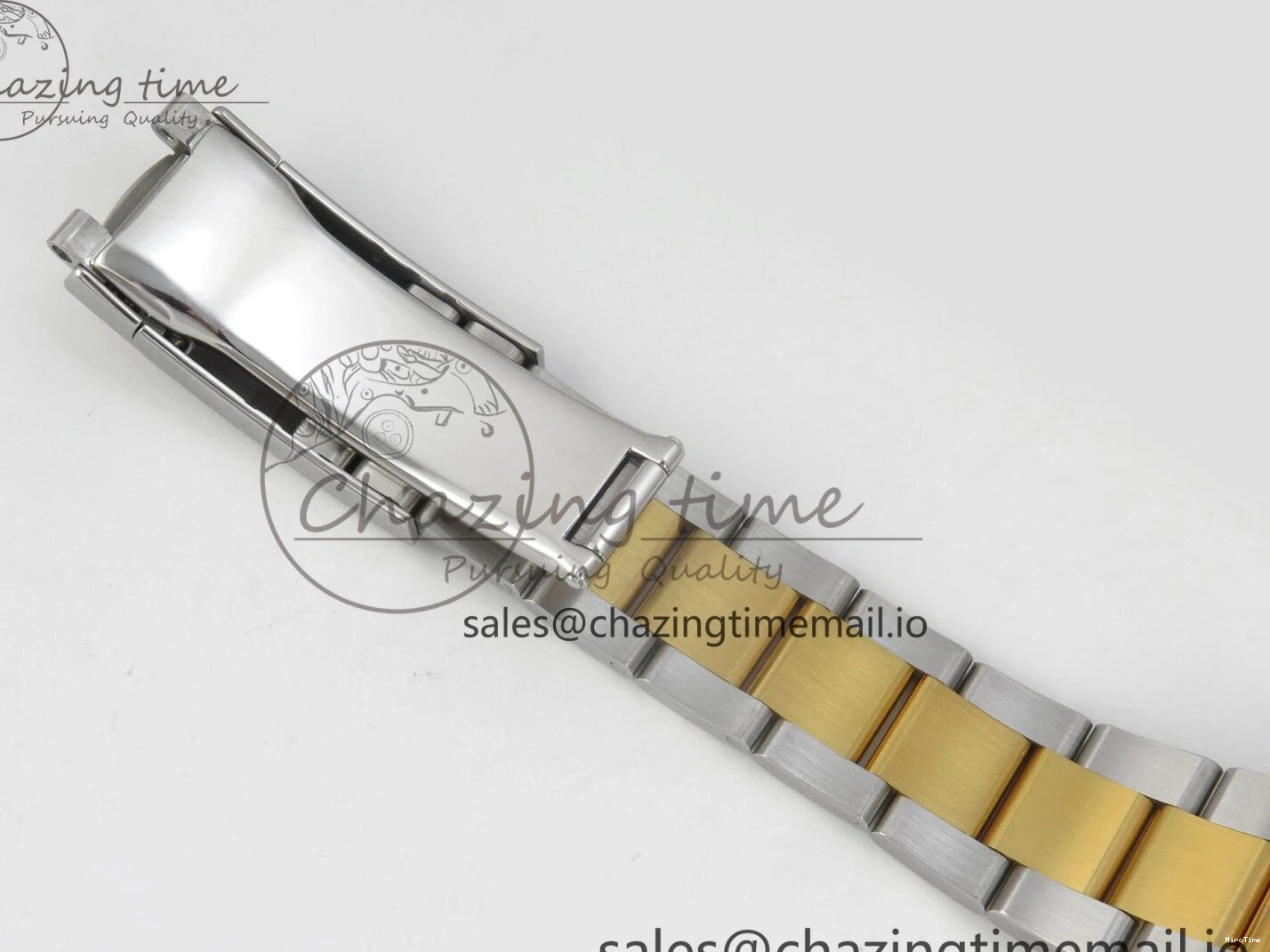 MiroTime 0327 SunProtective DateJust 36 SS YG ARF 1:1 Best Edition 904L Steel YG Leaf Diamonds Dial on Oyster Bracelet SH 87